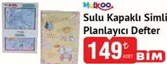 MUİKOO SULU KAPAKLI SİMLİ PLANLAYICI DEFTER fiyat ve kampanya bilgisi